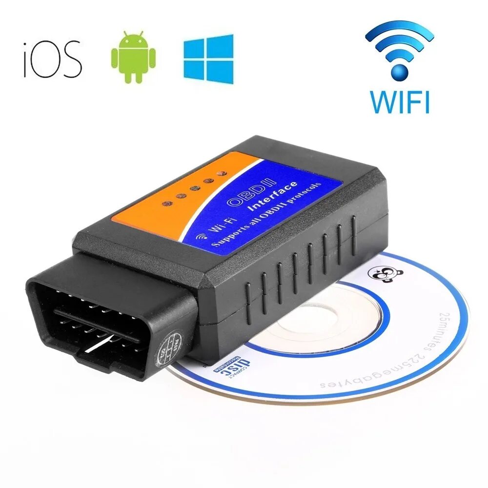 Scan 327. Адаптер elm wi-fi 327 (для диагност. apple, android). elm327 obd2 wi-fi. автосканер elm327 wifi. obd wifi адаптер elm327.