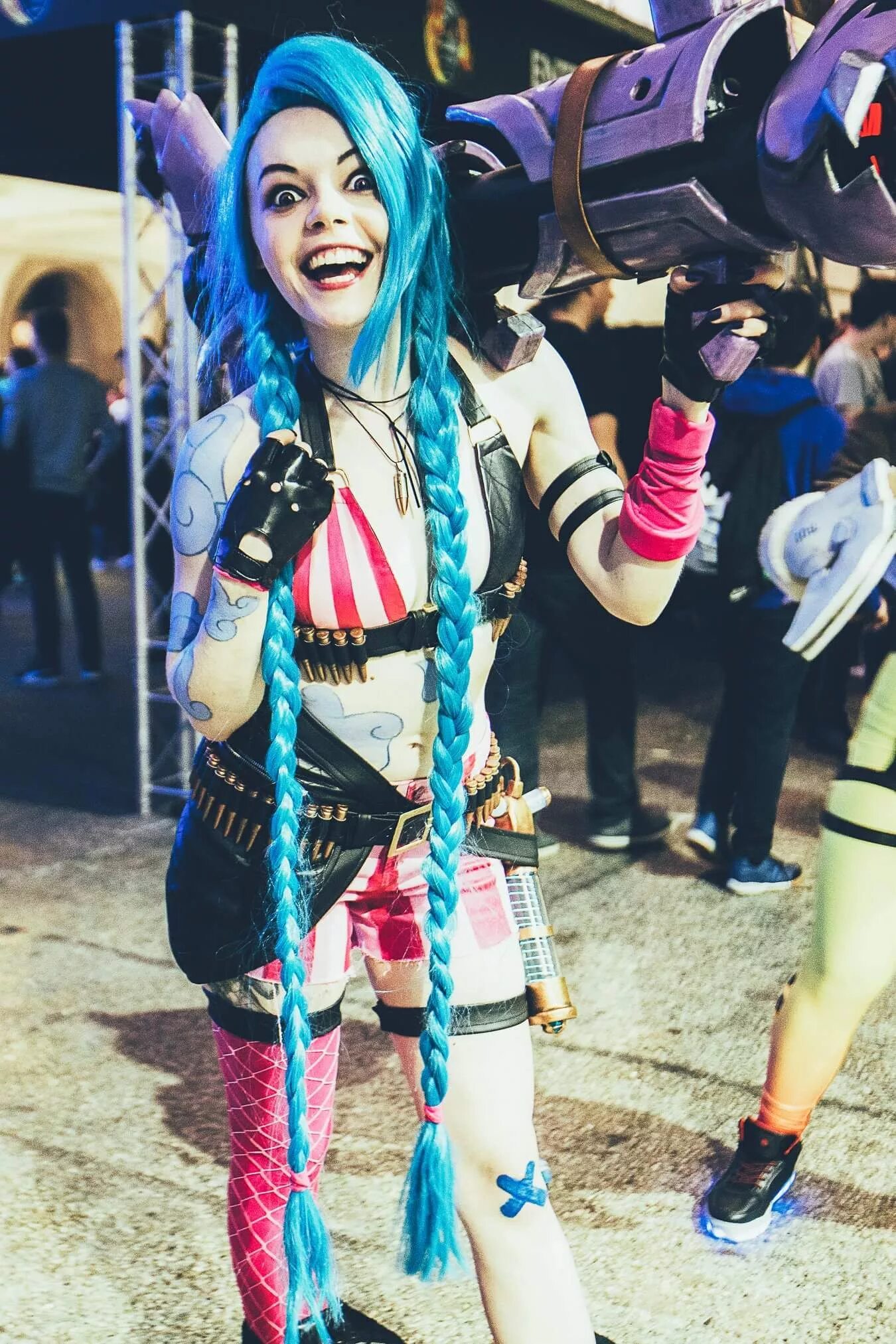 Джинкс косплей. Jinx косплей. Джинкс Хелен Стифлер. Jinx cosplay