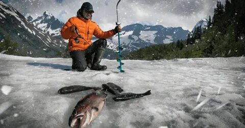 Ice fishing rods
