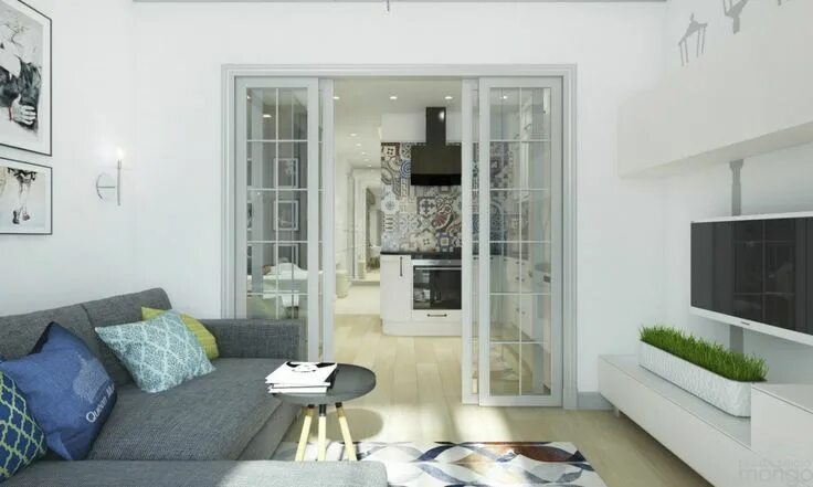 Apartamento masculino com decoração estilo industrial Design de interiores indus
