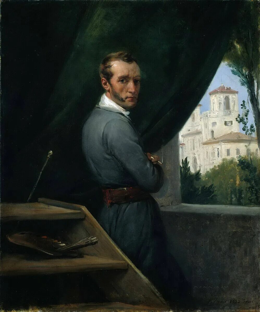 Орас Верне автопортрет. Верне, Орас. 1789-1863. Horace Vernet художник.