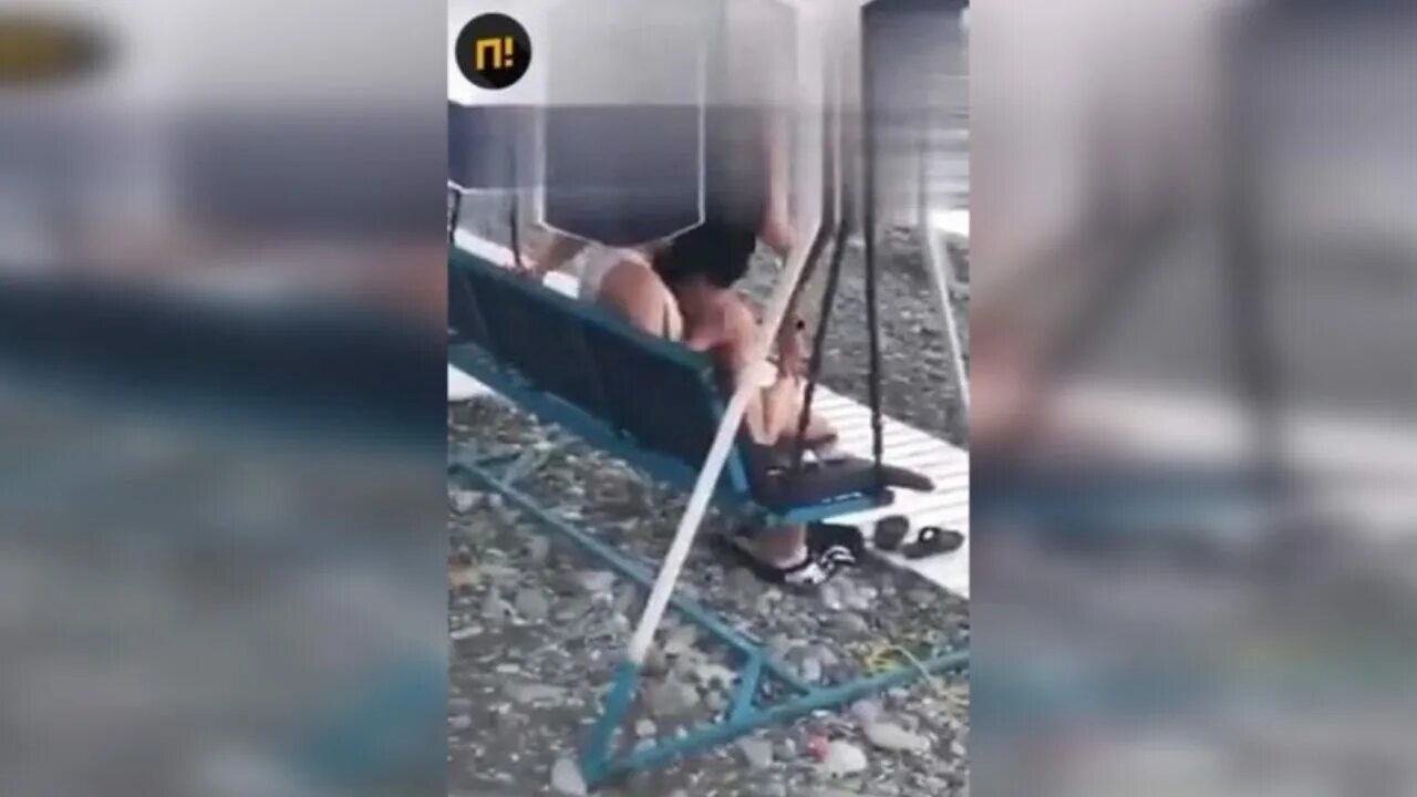 Секс На Пляже Застукали