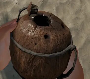 Сосуд из кокоса stranded