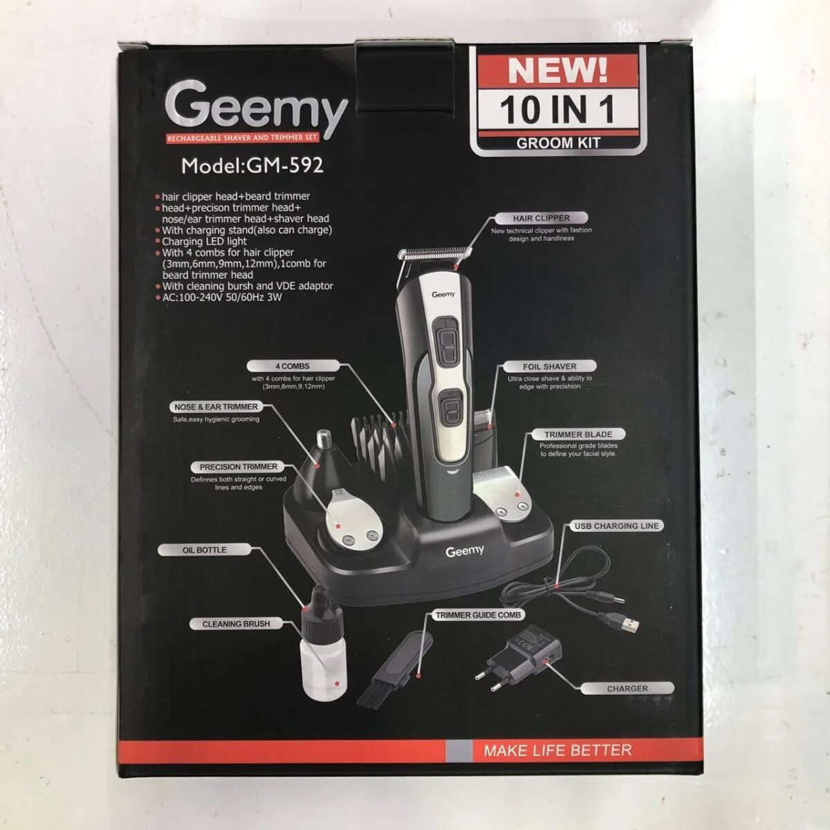 Инструкция на русском языке триммер geemy. Машинка для стрижки Gemei GM 592. Машинка для стрижки волос и бороды 10 в 1 Geemy GM-592. Триммер Gemei GM-6010. Машинка для стрижки Geemy 10в1 с подставкой GM-592