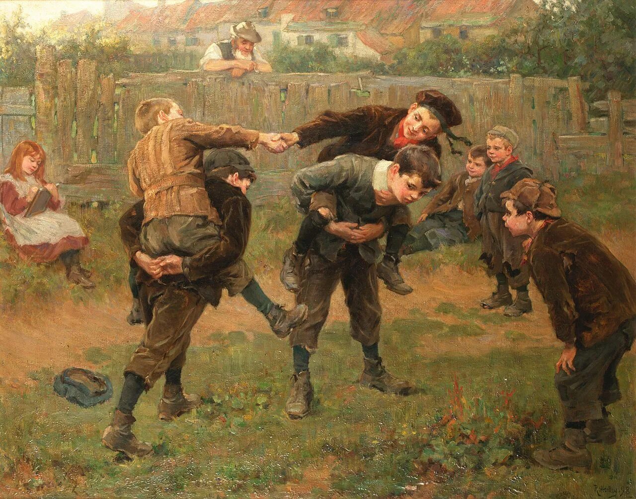 Реализм 18 век. \Ральф Хедли (1851-1913) картины. Ральф Хедли. Ralph Hedley картины. Ральф Хедли Англия турнир.