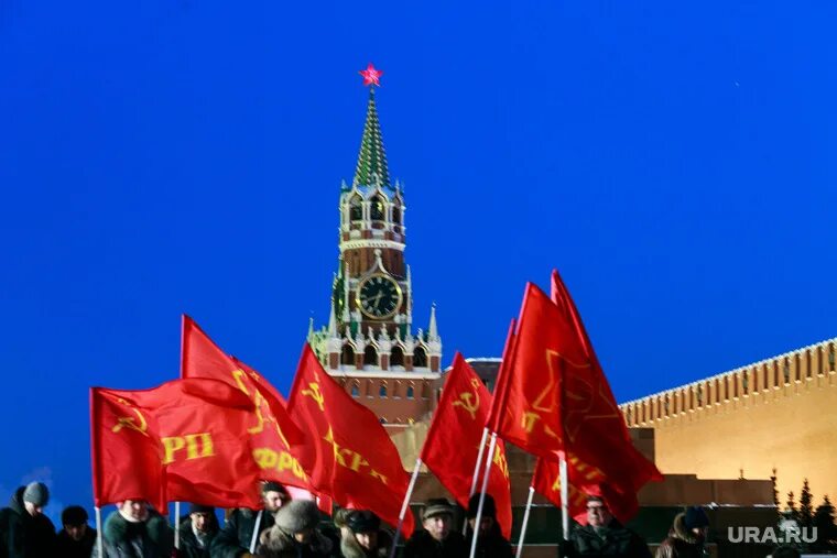 Флаг на красной площади
