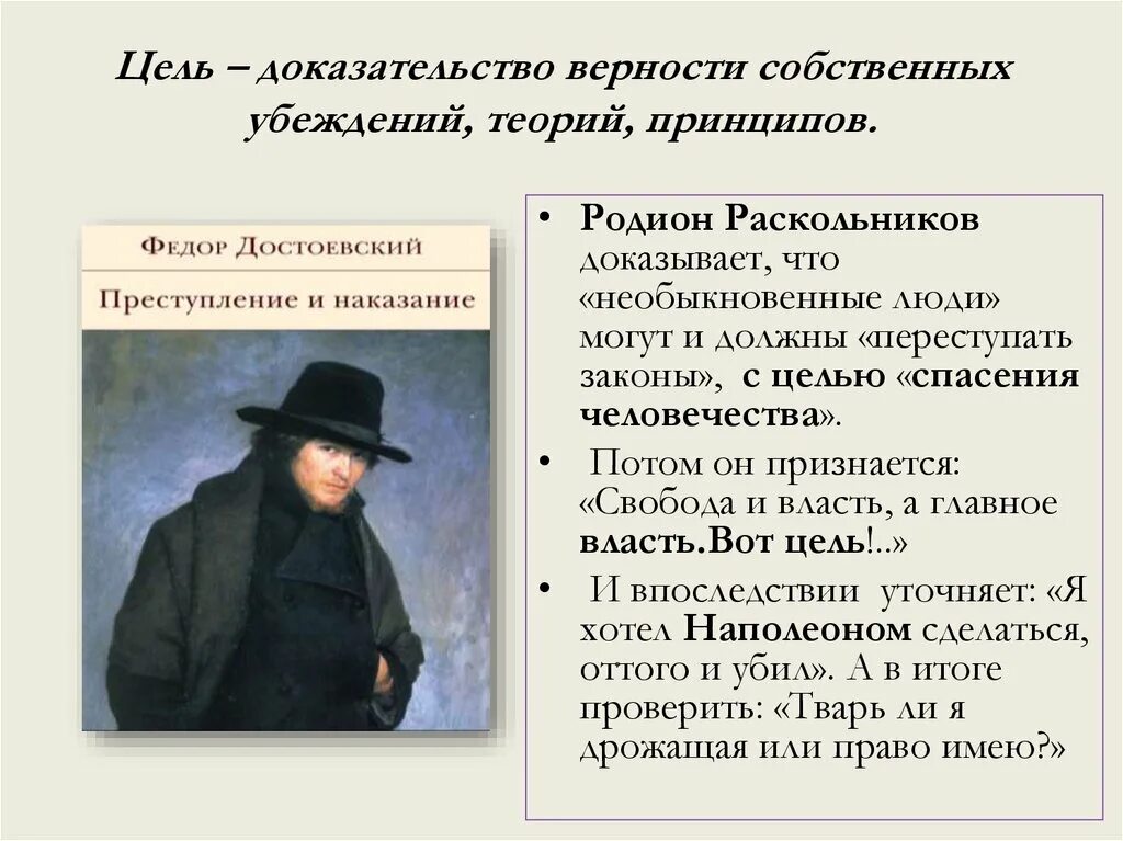 Сочинение на тему любовь книга божия. Преступление Раскольников в романе ф.м. Достоевского.