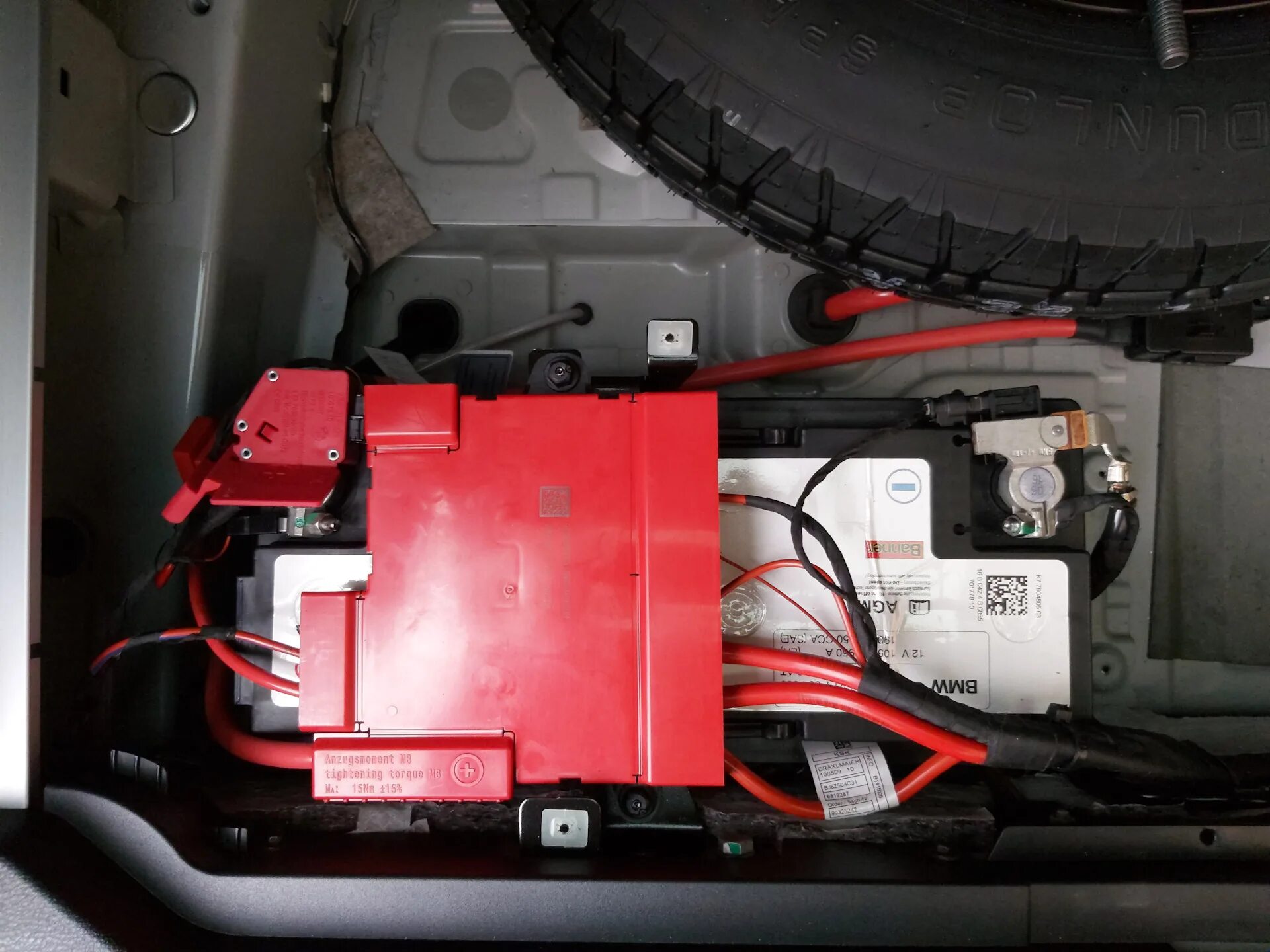 Зарядка аккумуляторной батареи BMW X5 I E53 1999 - 2006