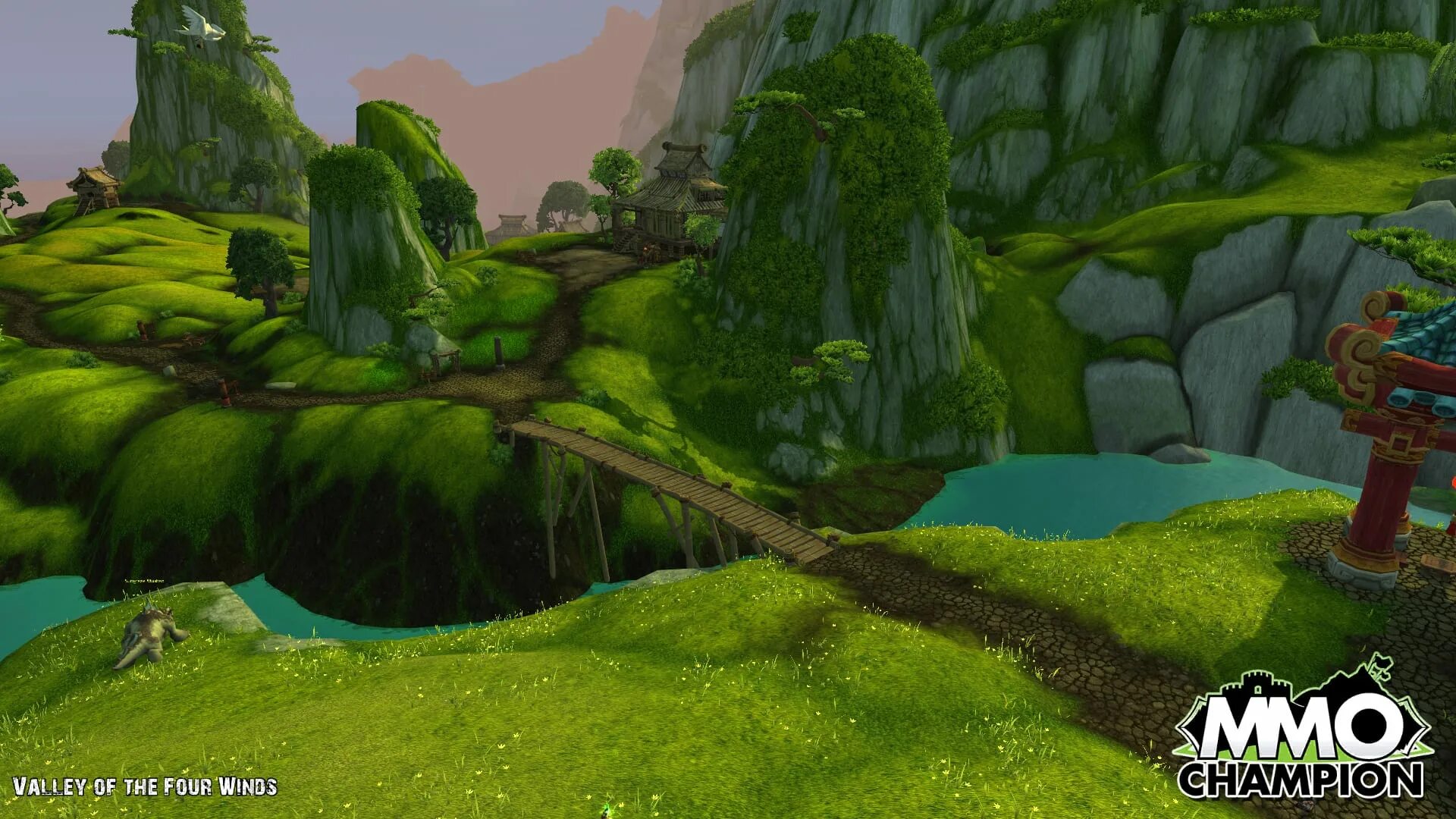 Один из 4 ветров 3. World of Warcraft Долина четырёх ветров. ВОВ Долина 4 ветров. Wow Mists of Pandaria Долина четырех ветров. Долина четырех ветров деревня Куньцзэнь.