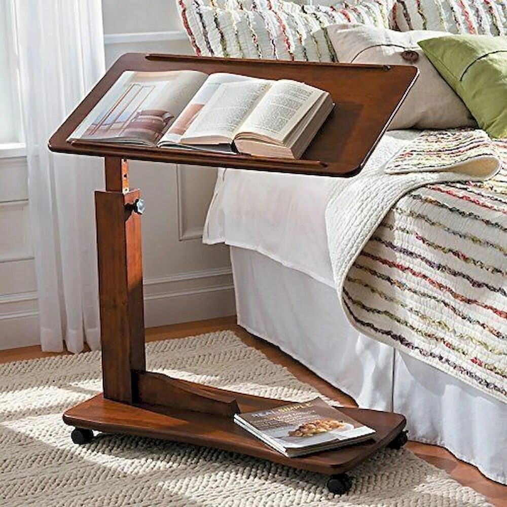 Rolling bed. Столик (adjustable table e127 black) 66x56x10. lf-22 bedside table/прикроватный столик. столик прикроватный barry uno. прикроватный столик для чтения.
