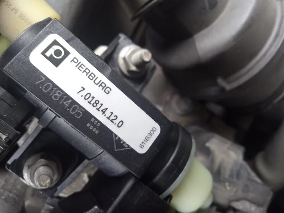 Где находится клапан управления турбиной Неожиданный недодув Nissan Pathfinder (3G), 2,5 л, 2008 года своими руками DRI