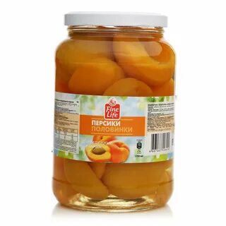 Консервированные персики в сиропе