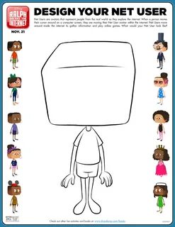 Ralph Breaks the Internet" hits theaters on Nov. 21 FREE Coloring & Activity She