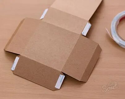 Как сделать из картона коробок маленькая
