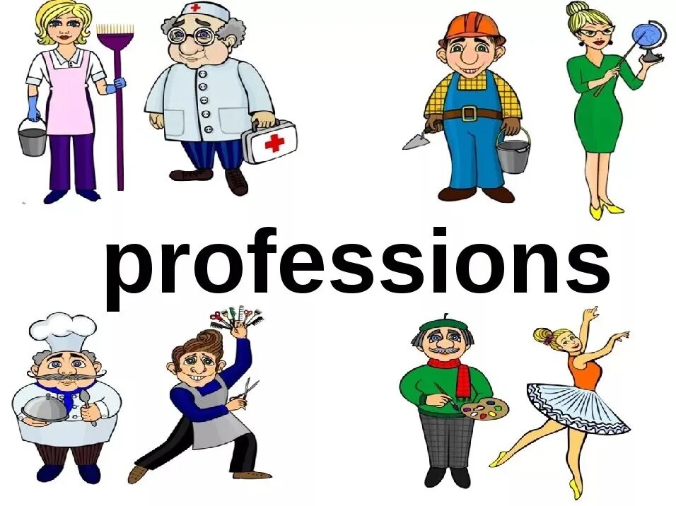 Different professions. Профессии по английскому языку. Профессии на английском для детей. Профессии картинки для детей. Professions для детей.