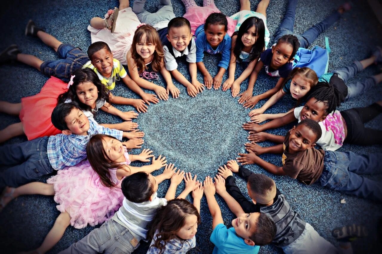 Разные дети. Дети разных народов. Мир для детей. Дружба между народами.