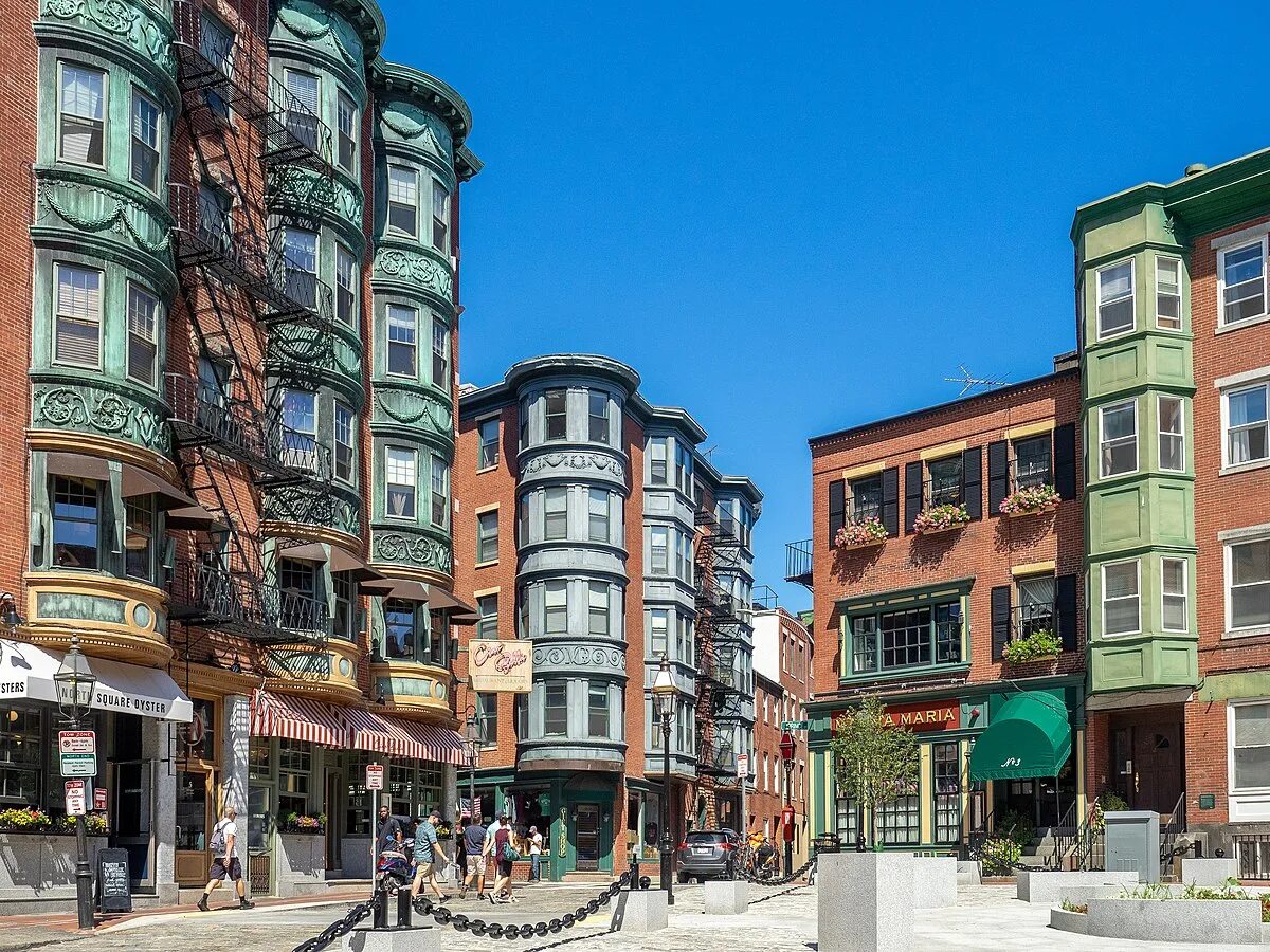 The north end. Норт энд бостон. north end boston архитектура. маленькая италия. бостон улицы.