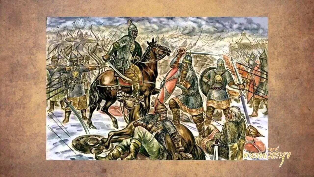 Бой на сити. Ситская битва 1238.