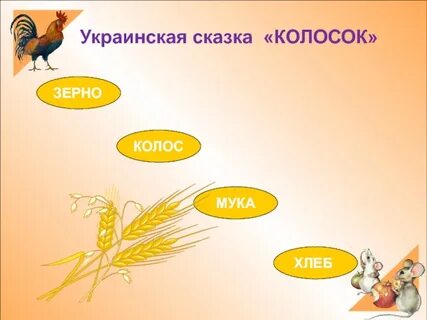 Колосок украинская