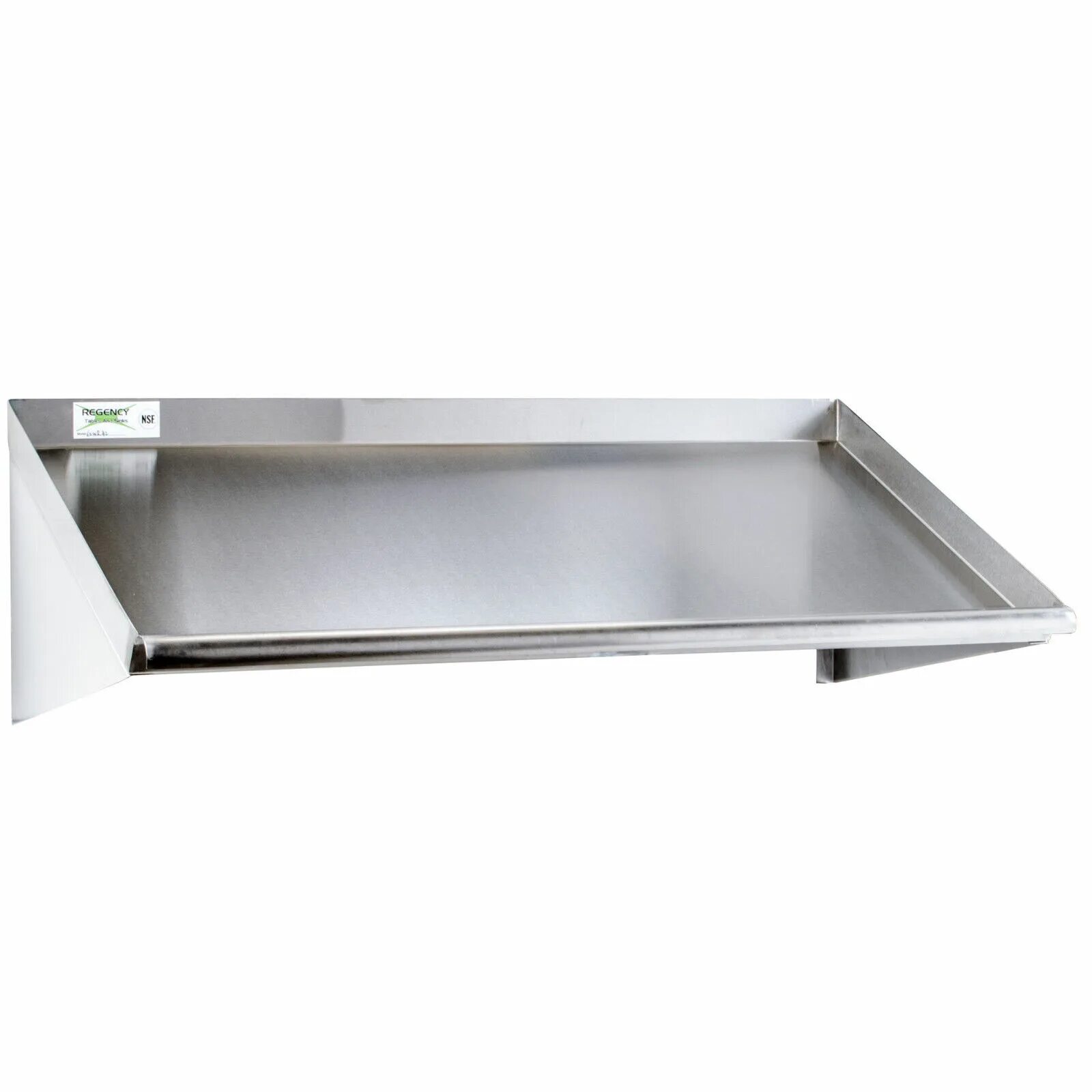 Stainless Steel Tubular Wall Mounted Shelf. Стойка для приборов 700х700х1360.