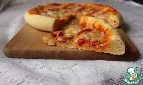 Рецепт пиццы с манкой