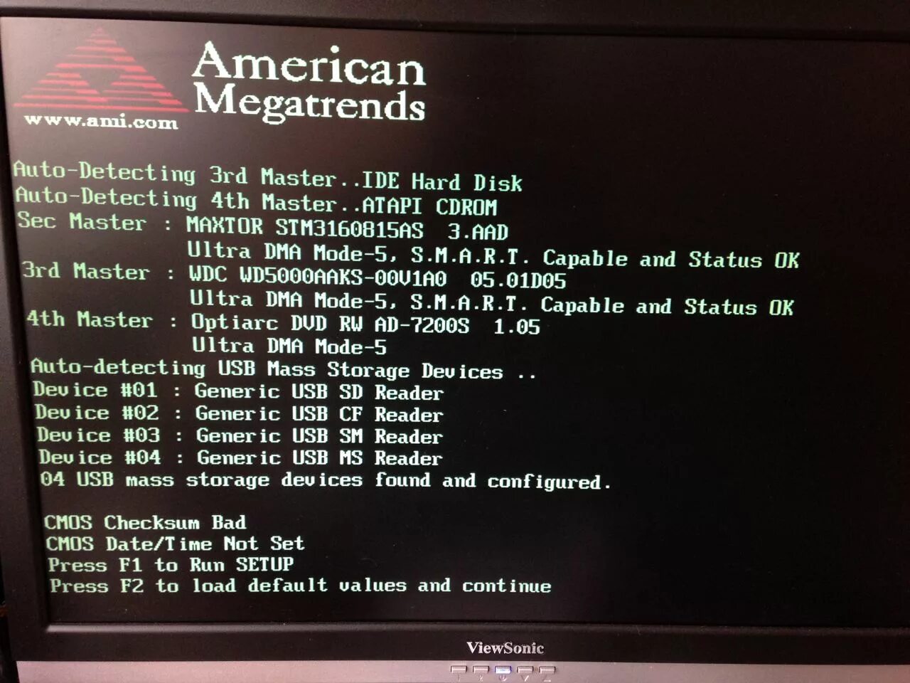 Ошибка american megatrends. При включении компьютера f1 и f2. american megatrends нажимать f1. при включении компьютера нажать f1.