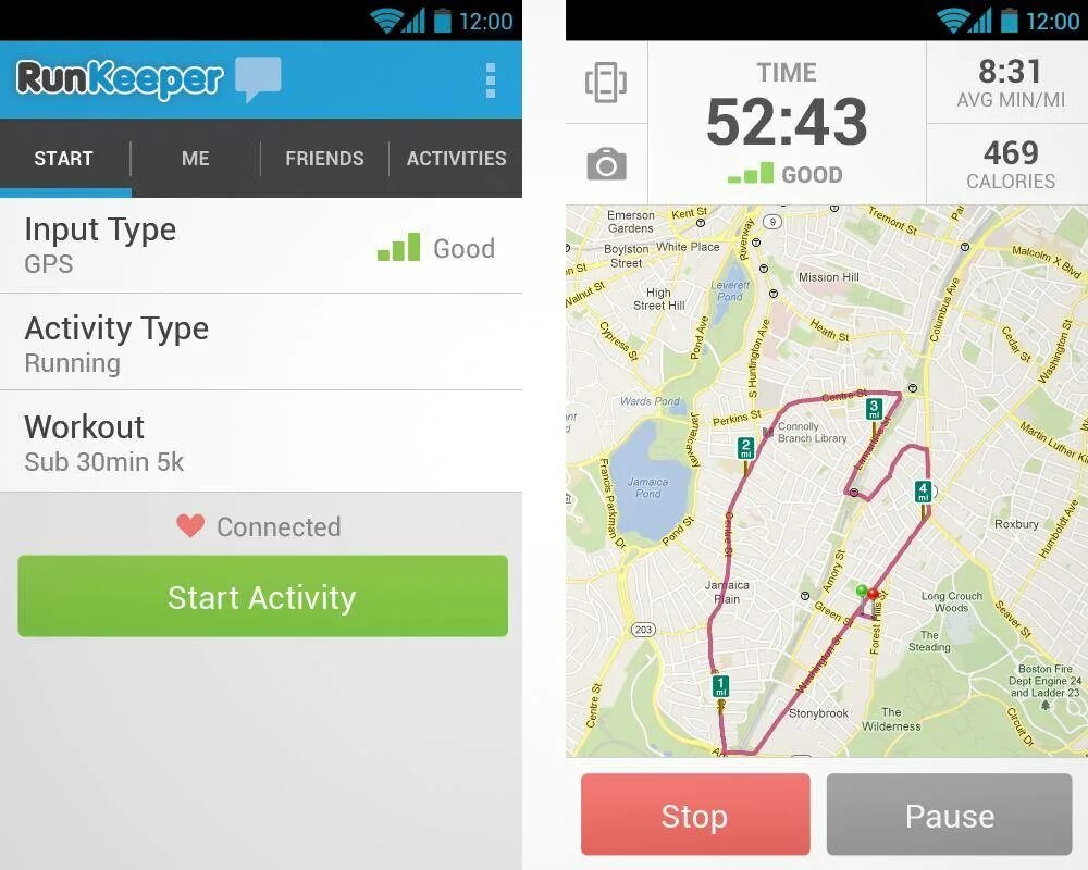 Пробежка приложение. Приложение для бега Runkeeper. Приложения для трекинга бега. Трекер для ходьбы и бега.