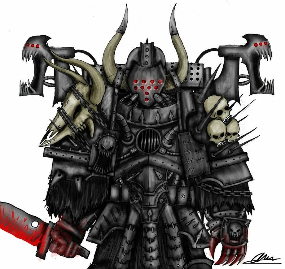 вархаммер рога