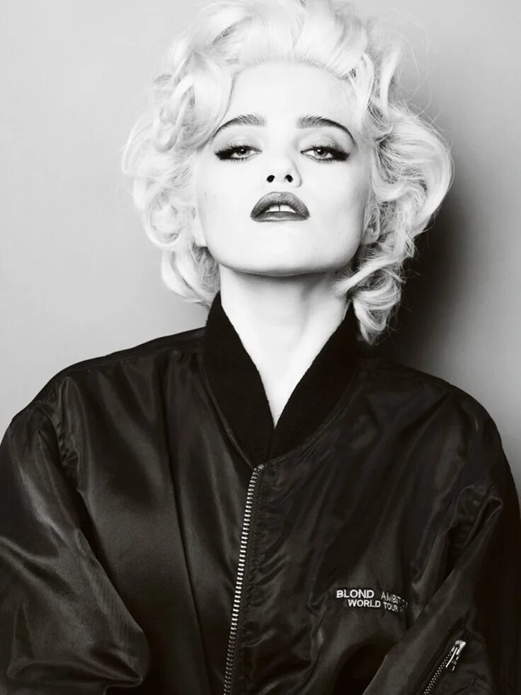 V magazine. Sky Ferreira. Марио Тестино. Блонд. Певица с черными и белыми волосами.