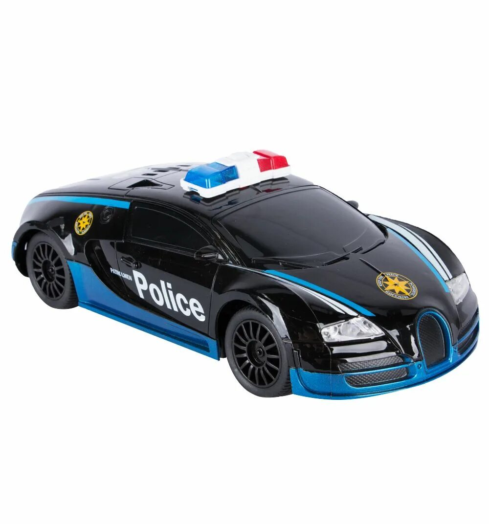Машинка на радиоуправлении Игруша Police car Bugatti Veyron 26 см. Машинка на радиоуправлении Игруша Police car. I-3689-a4 Игруша, машина р/у, (на бат), (1:16). Гоночная машина Shantou Gepai Blancpain 666-25d 1:20.
