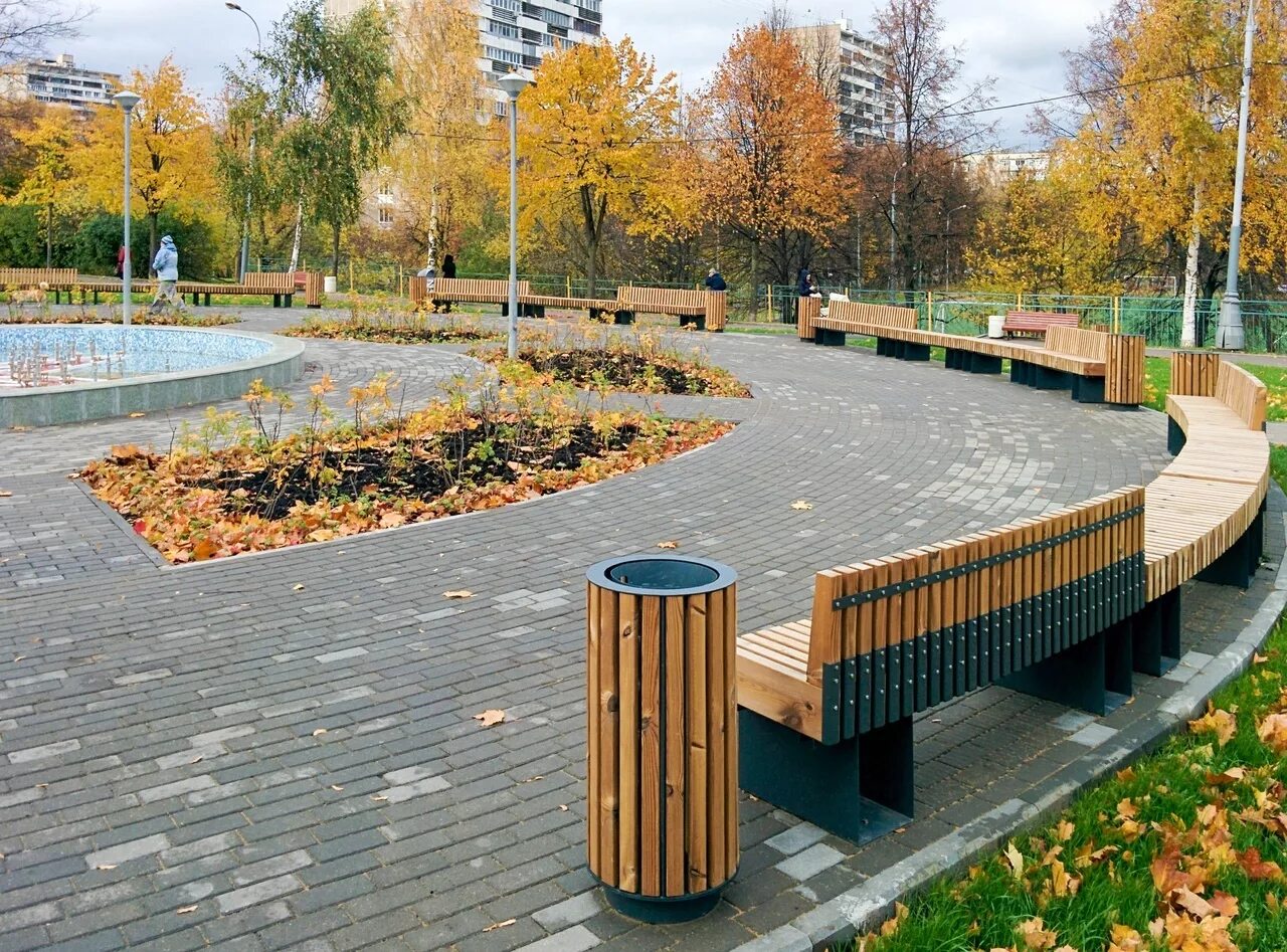 Малые архитектурные формы в парке