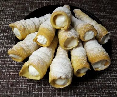 Сладкие трубочки