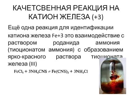 Хлорид аммония хлорид железа