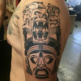 Best aztec mexican tattoos