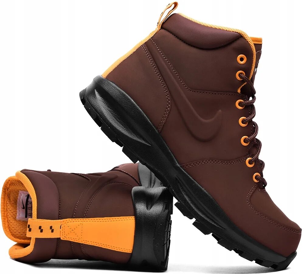 Какая лучшая зимняя обувь. Nike Manoa Boot. Nike Manoa зимние. Nike Manoa Leather. Зимние ботинки Nike Manoa.