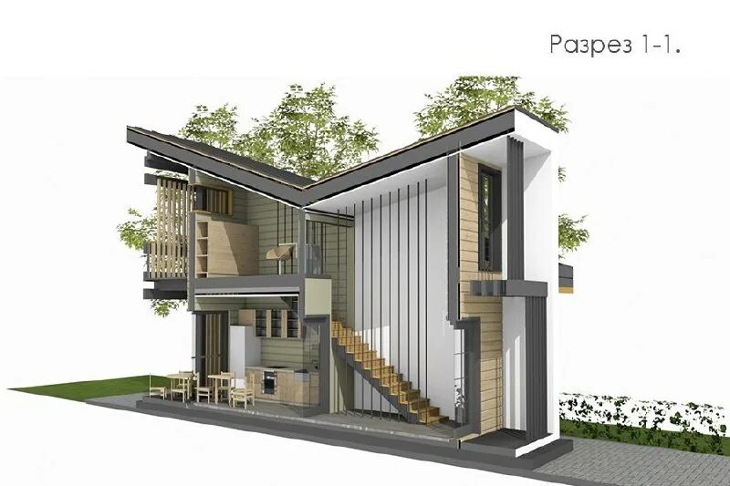 3д сечение архикад. 3 д разрез. Офисное здание в разрезе. 3д разрез в архикаде. Разрез здания в ревит.