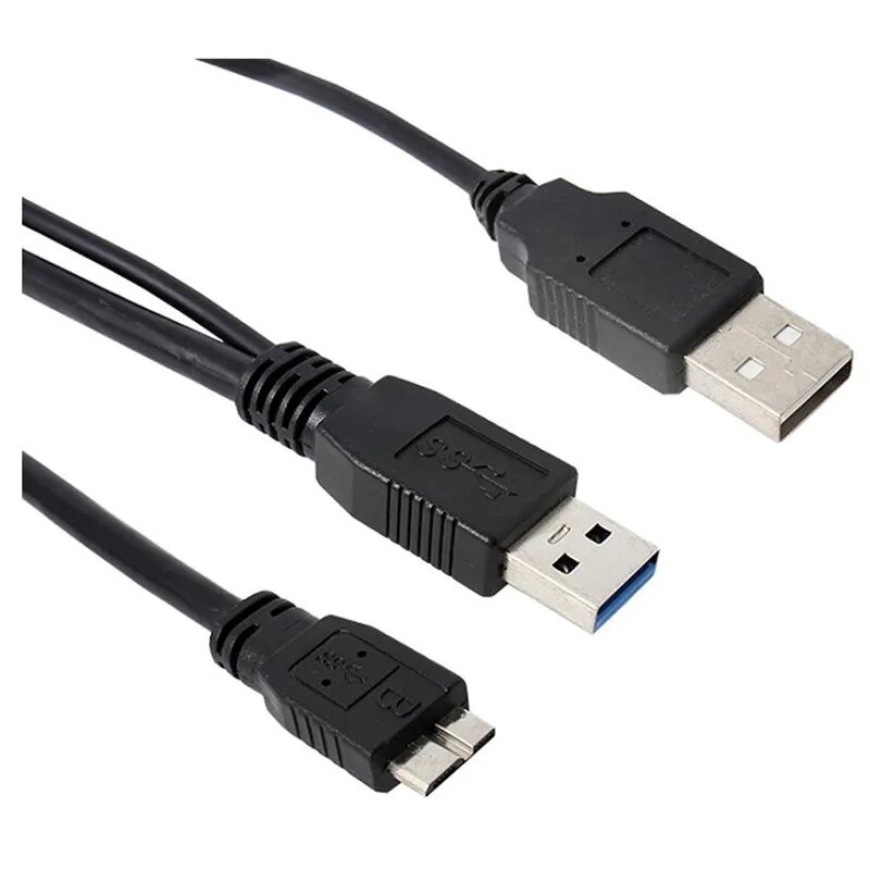 Внешняя микро. Кабель Micro USB 3.0 Тип b. Кабель USB 3.0 (С Type-a на Micro-b). Кабель USB 2.0 A x2 to USB 2.0 B. Кабель Micro USB 3.0 Y Type b Type.