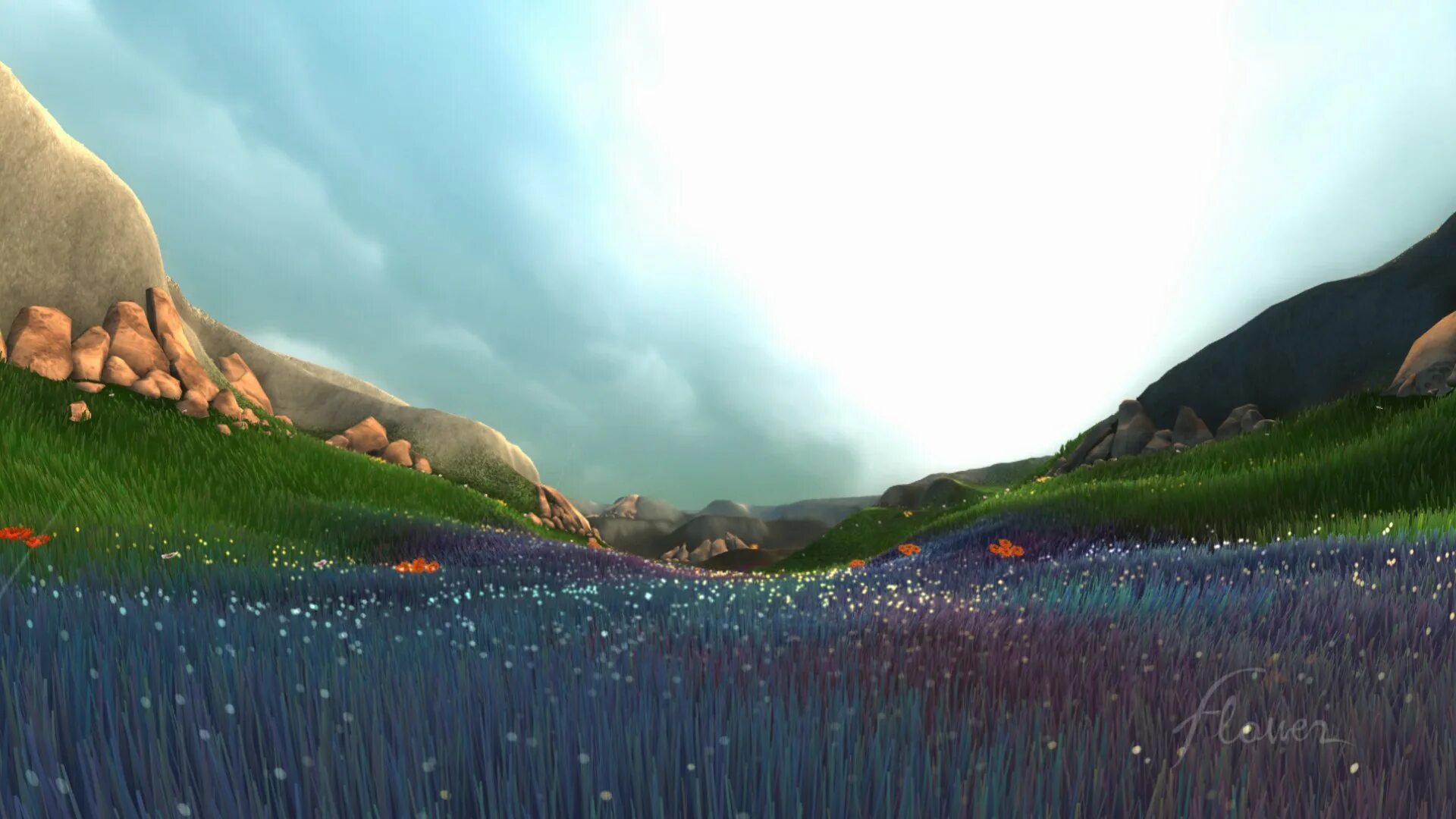 Thatgamecompany. Flower игра 2009. Flower thatgamecompany. Фловерс игра. Игры с красивой природой.