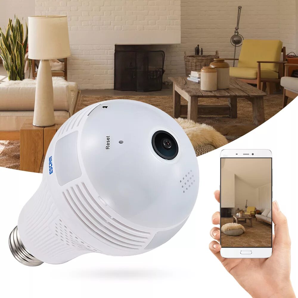 Беспроводная IP-камера лампочка v9. WIFI камера 360. Лампа WIFI Camera e27. IP Camera 360 градусов. Лампочка камера купить