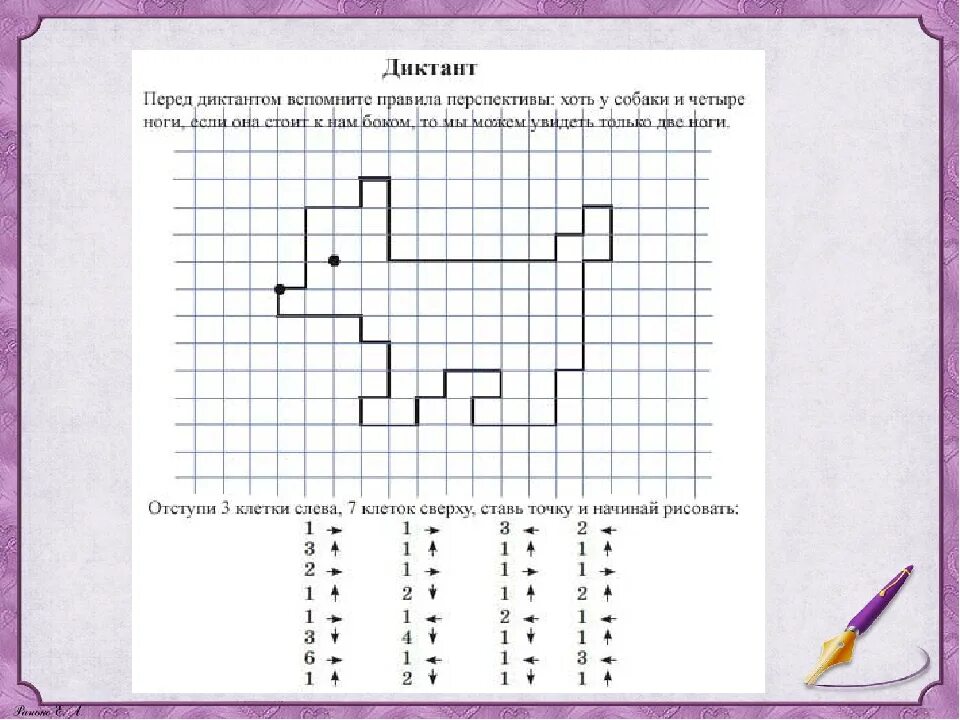 Диктант по математике подготовительная группа. Графический диктант 1 класс 1 четверть школа России ФГОС. Математический диктант по клеточкам для дошкольников собака. Графический диктант по клеточкам для 1 класса собака. Графический диктант для дошкольников собака.