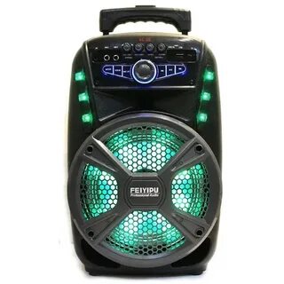 Колонка портативная с bluetooth микрофоном караоке