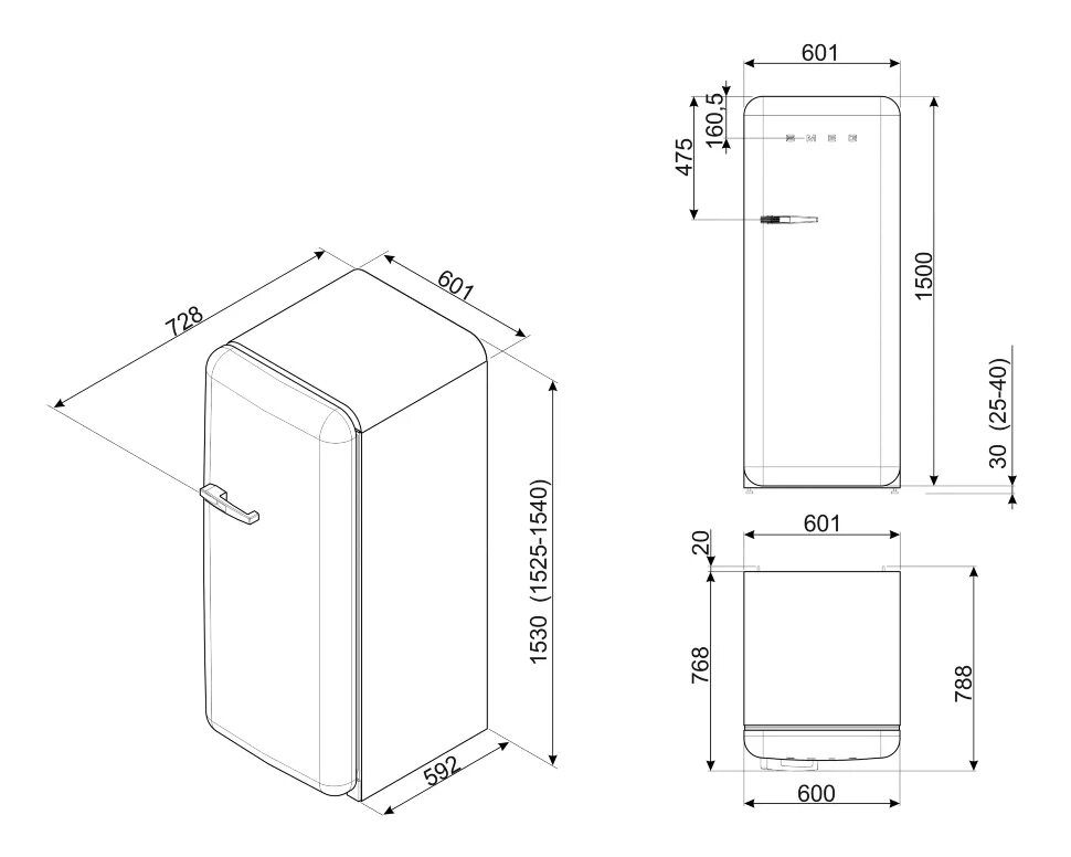 Размеры большого холодильника. Холодильник Смег габариты. Холодильник Smeg fab28lrd5. Холодильник Smeg fab32rsv5. Высота холодильника Смег.