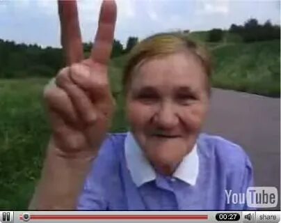 Бабка прикол видео