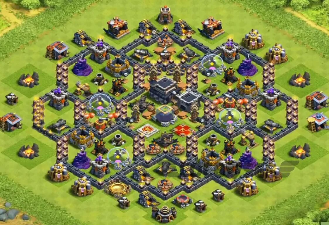 Best clans. Clans of Clans 9th фулл. Th9 Base. Ратуша 9. Bases 9th Clash of Clans.