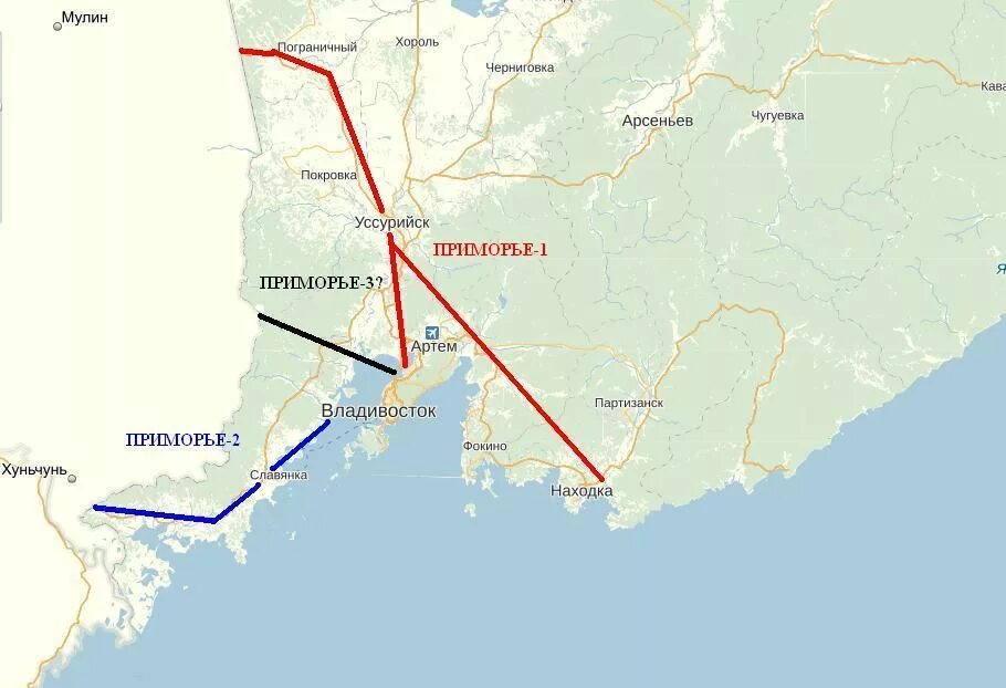 Международный транспортный коридор Приморье 1. Транспортные коридоры Приморье-1 и Приморье-2. Международный транспортный коридор Приморье-2. Международным транспортным коридорам (МТК) «Приморье-1» и «Приморье-2». Расстояние в приморском крае
