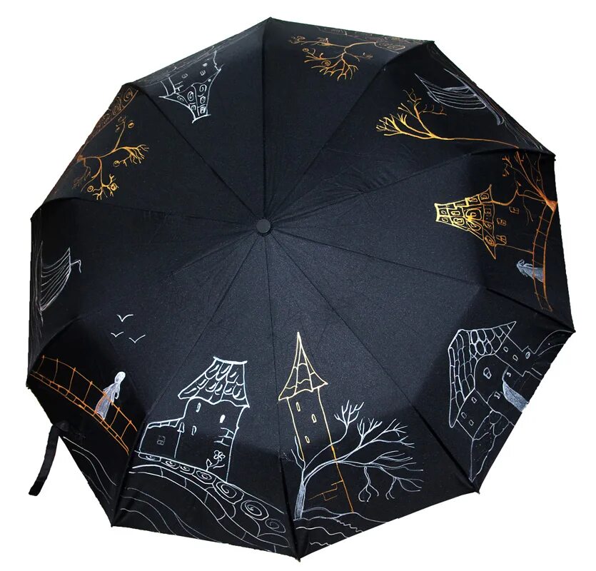 Зонт расписной. Сказочный зонт. Разрисованные зонты. Сказка про зонт. Сказка зонтики