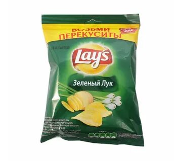 Чипсы lays зеленый лук