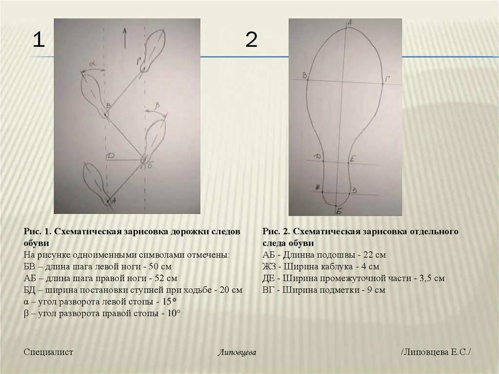 Дорожка следов. Схематическая зарисовка дорожки следов. Схематическая зарисовка следа обуви криминалистика. Схематическая зарисовка дорожки следов обуви. Схематическая зарисовка отдельного следа обуви.