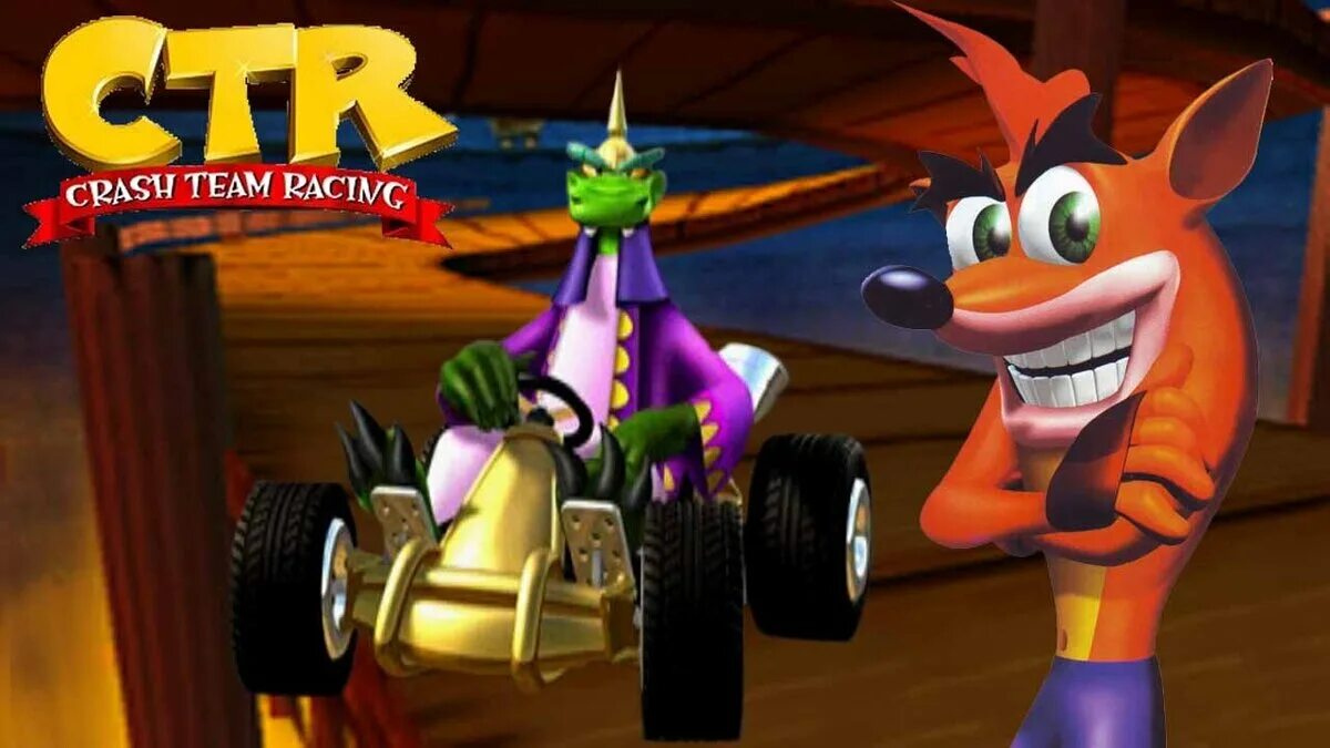 Крэш бандикут гонки. Краш бандикут гонки. Crash Team Racing пс1. Игра краш баш гонки. Крэш бандикут CTR.