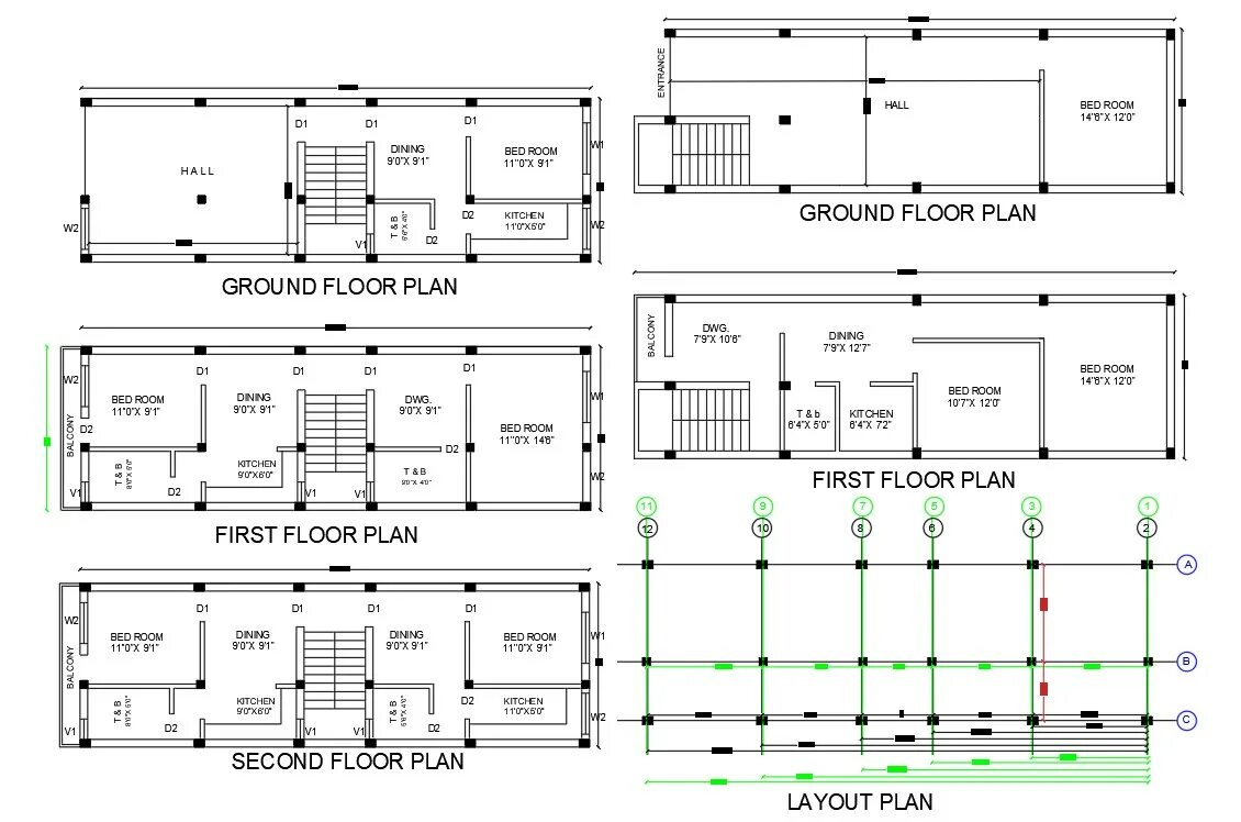 Типовые чертежи для Автокад. План Hi Tech домов на автокаде. AUTOCAD Floor Plan. Производство гипсокартона dwg file AUTOCAD. I plan or i am planning